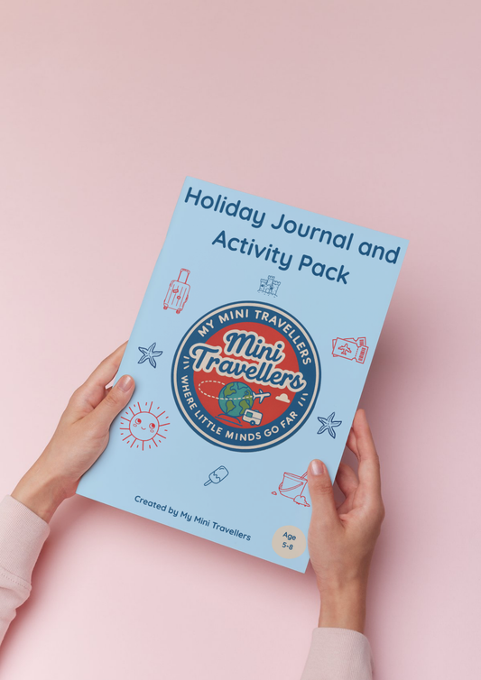 Travel Journal and Activity Pack: Downloadable Version, Age 5-8