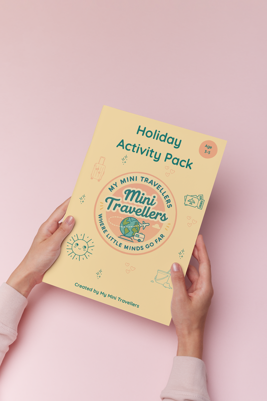 Travel Activity Pack: Downloadable Version, 3-5 Years